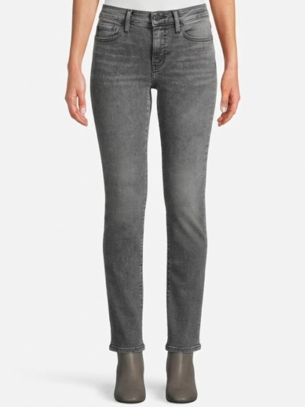Levis 314 Shaping Straight Stonewash Black Jeans- Sz. 28